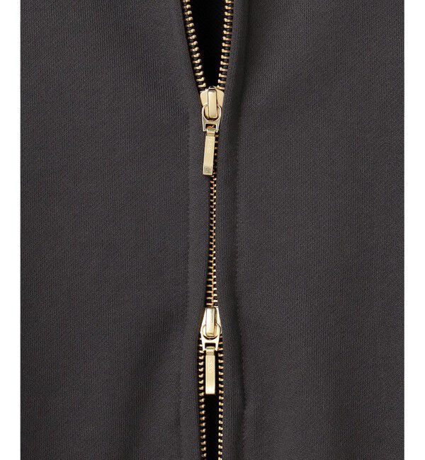 23区「【WEB＆一部店舗限定】クリアコットンテリー ダブルジップ ブルゾン」|ブルゾン・スタジャン|