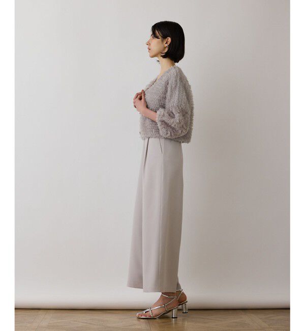 GRACE CONTINENTAL「フラワーチュール刺繍ブルゾン」|ブルゾン・スタジャン|