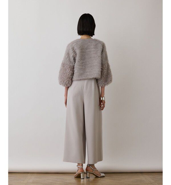 GRACE CONTINENTAL「フラワーチュール刺繍ブルゾン」|ブルゾン・スタジャン|