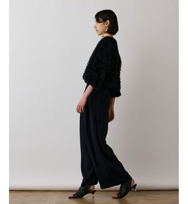 GRACE CONTINENTAL「フラワーチュール刺繍ブルゾン」|ブルゾン・スタジャン|