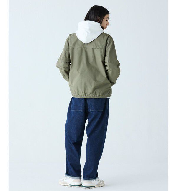 LACOSTE「ヴィンテージウォッシュ加工 ツイルスタンドジップブルゾン / ジップアップブルゾン」|ブルゾン・スタジャン|