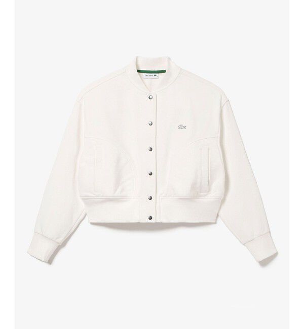 LACOSTE「裏パイルスウェット MA-1ブルゾン」|ブルゾン・スタジャン|