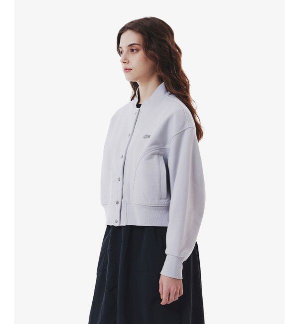 LACOSTE「裏パイルスウェット MA-1ブルゾン」|ブルゾン・スタジャン|
