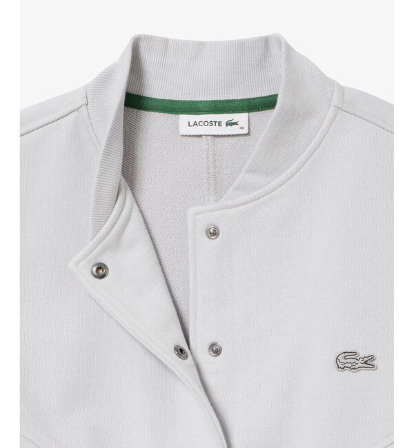 LACOSTE「裏パイルスウェット MA-1ブルゾン」|ブルゾン・スタジャン|