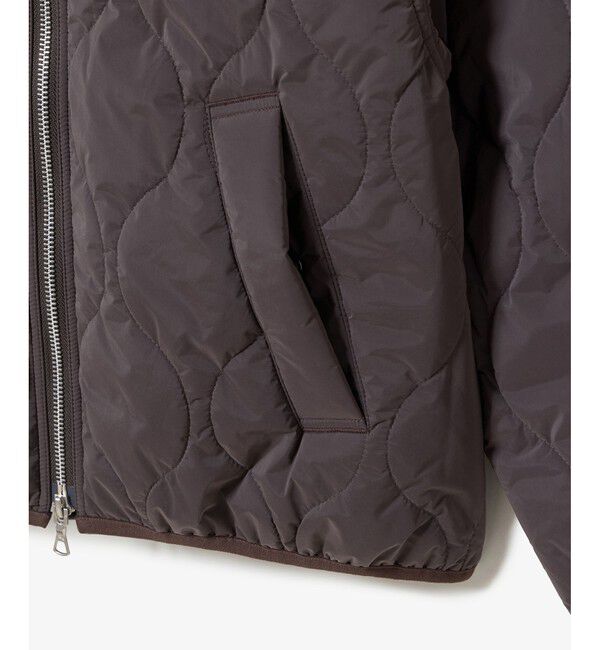 LACOSTE「THERMORE中綿 ひょうたんキルティング ハイネックジップブルゾン」|ブルゾン・スタジャン|