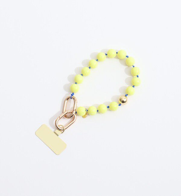 NOLLEY'S「NOLLEYS スマホストラップ S」|チャーム・キーホルダー|イエロー