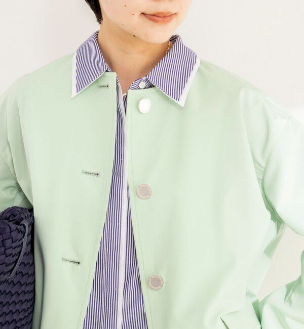 NOLLEY'S「【Traditional WeatherWear】LINTON N/C SHORT」|ノーカラージャケット|