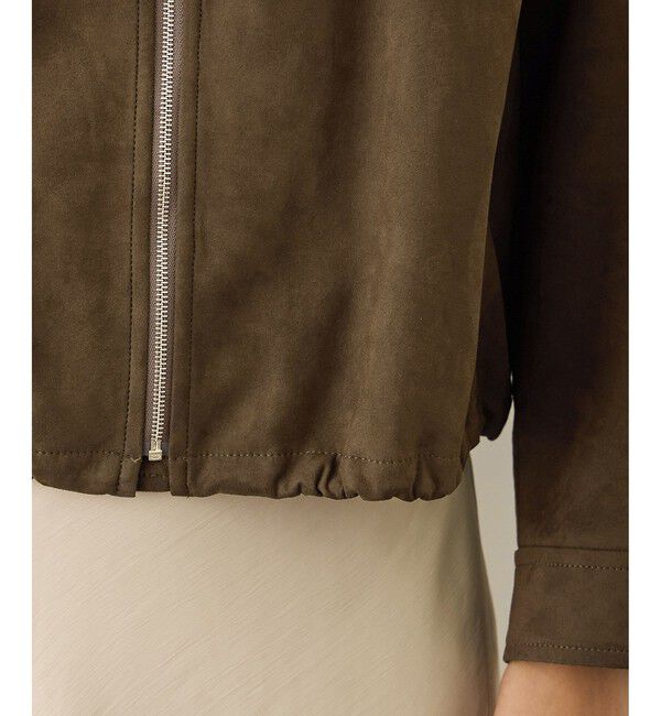 ROPE「スエードライクブルゾン」|ブルゾン・スタジャン|