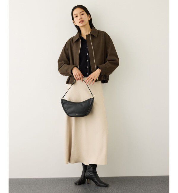 ROPE「スエードライクブルゾン」|ブルゾン・スタジャン|