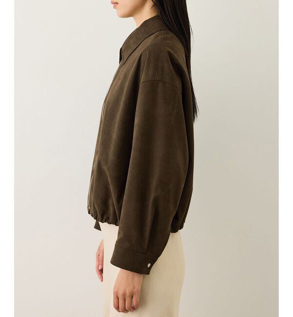 ROPE「スエードライクブルゾン」|ブルゾン・スタジャン|