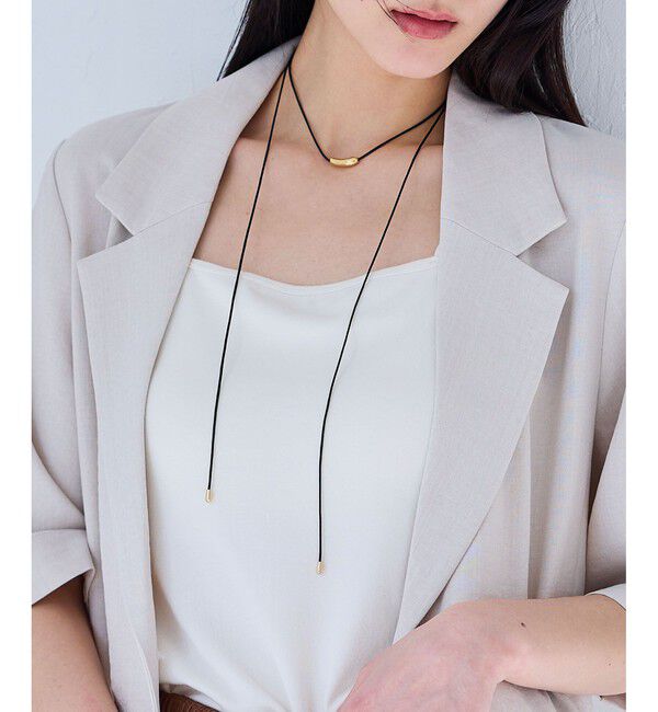 VIS「メタルポイントマルチコードネックレス」|ネックレス|ゴールド(90)