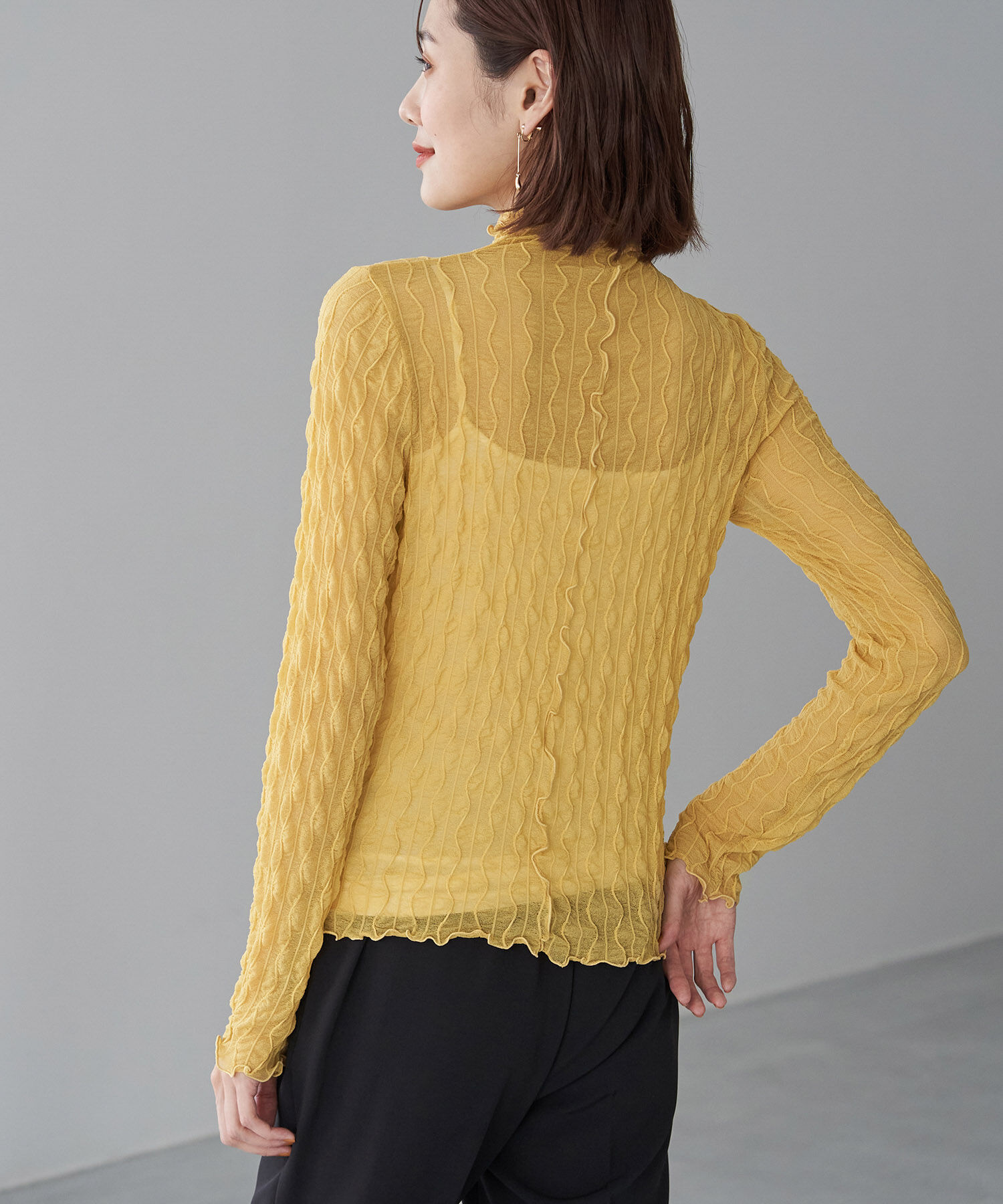 Rope&rsquo;Picnic「シアージャガードタートル」|Tシャツ・カットソー|