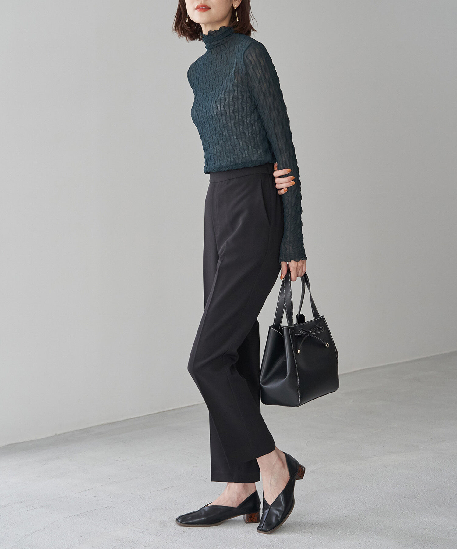 Rope&rsquo;Picnic「シアージャガードタートル」|Tシャツ・カットソー|