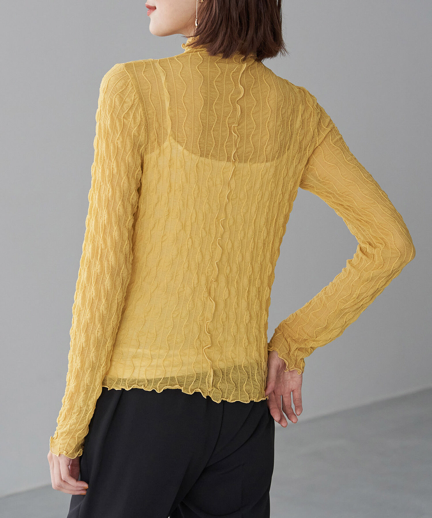 Rope&rsquo;Picnic「シアージャガードタートル」|Tシャツ・カットソー|