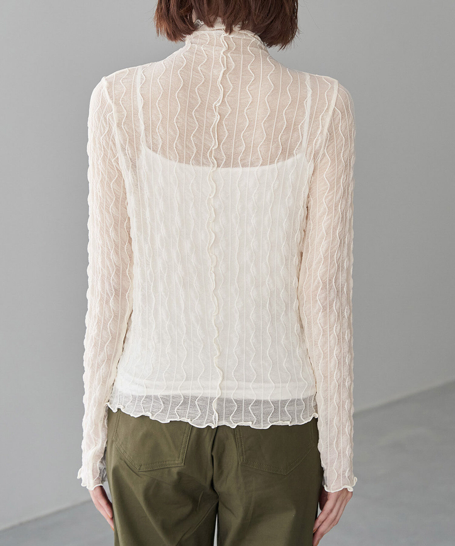 Rope&rsquo;Picnic「シアージャガードタートル」|Tシャツ・カットソー|