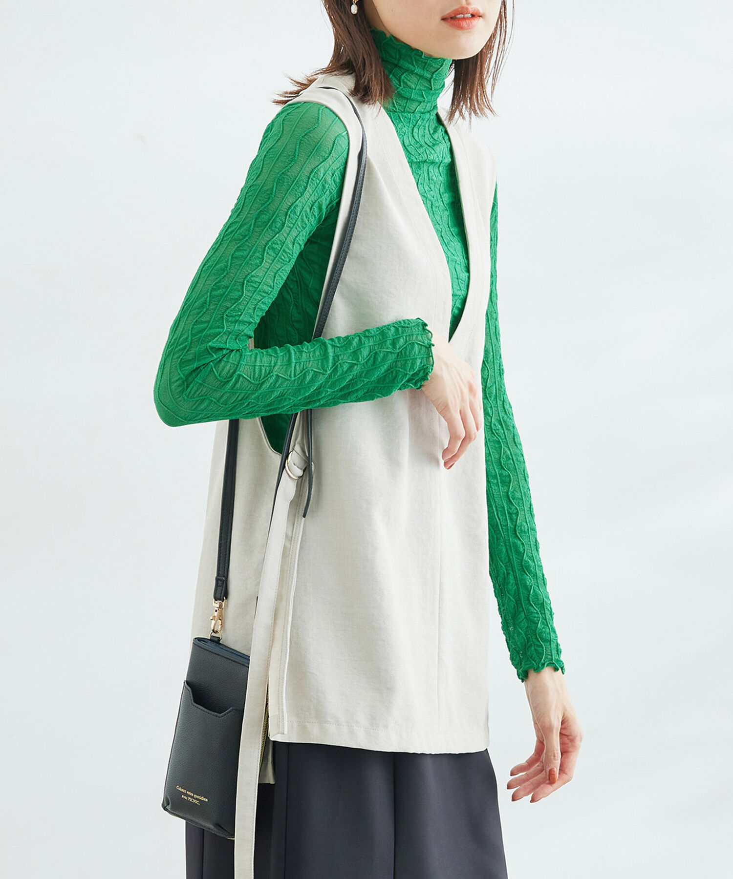 Rope&rsquo;Picnic「シアージャガードタートル」|Tシャツ・カットソー|