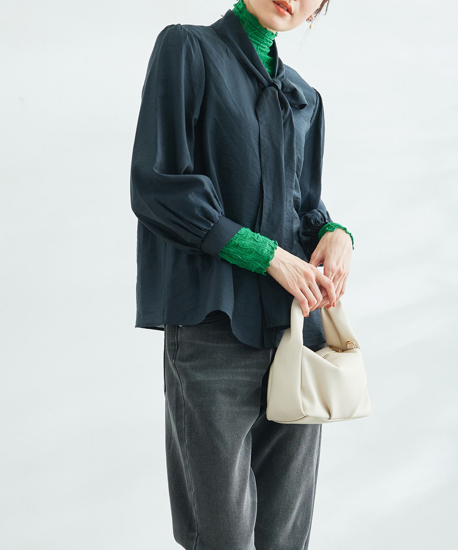 Rope&rsquo;Picnic「シアージャガードタートル」|Tシャツ・カットソー|