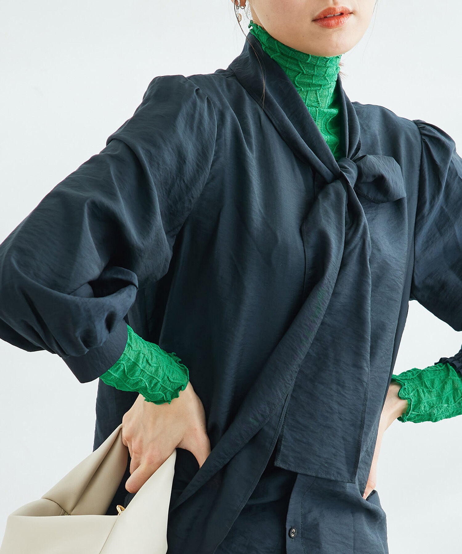 Rope&rsquo;Picnic「シアージャガードタートル」|Tシャツ・カットソー|