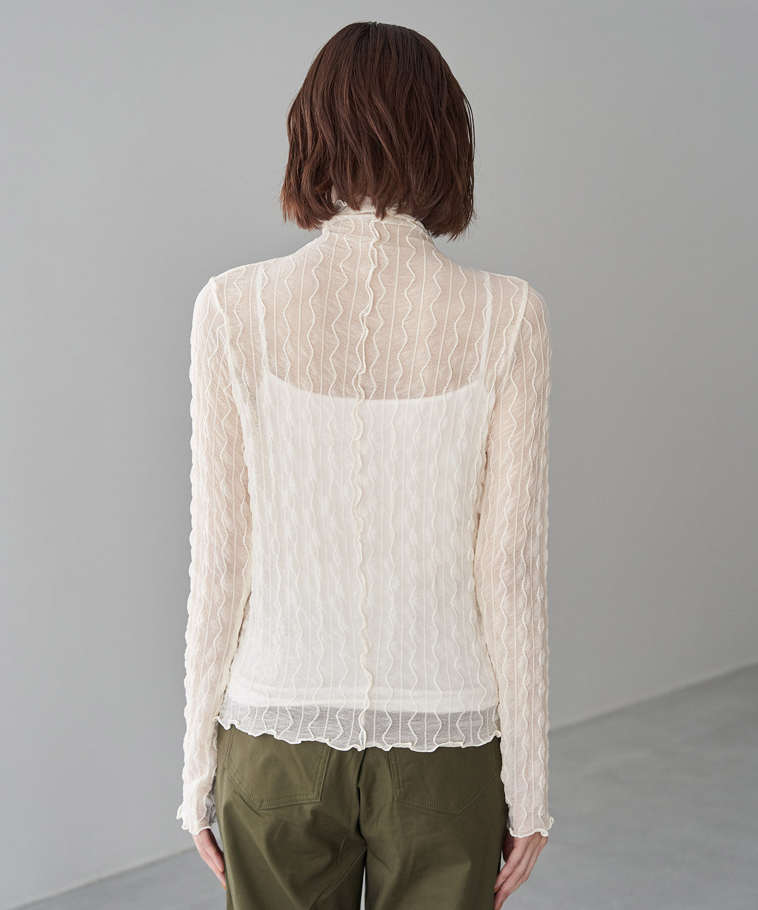 Rope&rsquo;Picnic「シアージャガードタートル」|Tシャツ・カットソー|