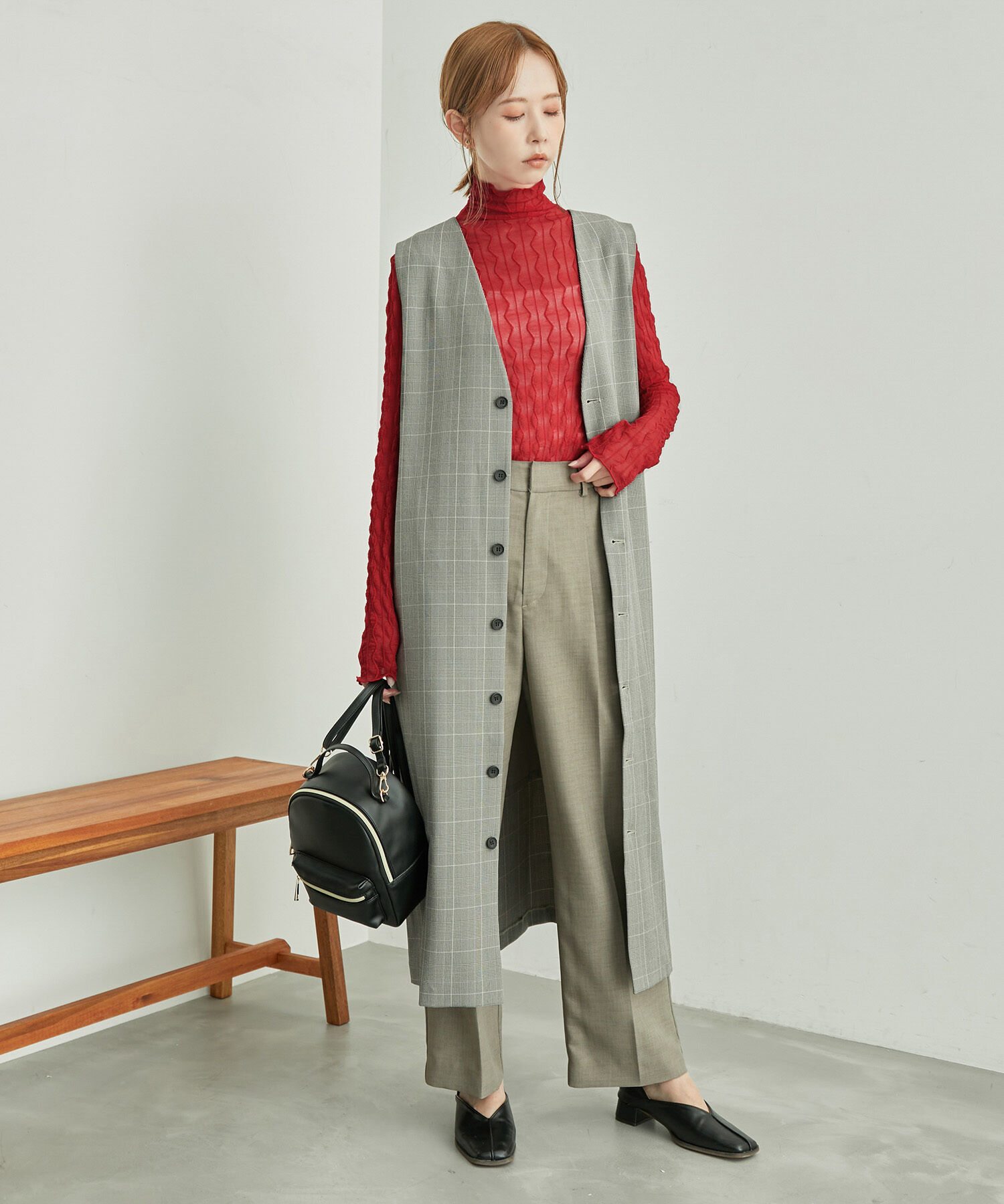 Rope&rsquo;Picnic「シアージャガードタートル」|Tシャツ・カットソー|