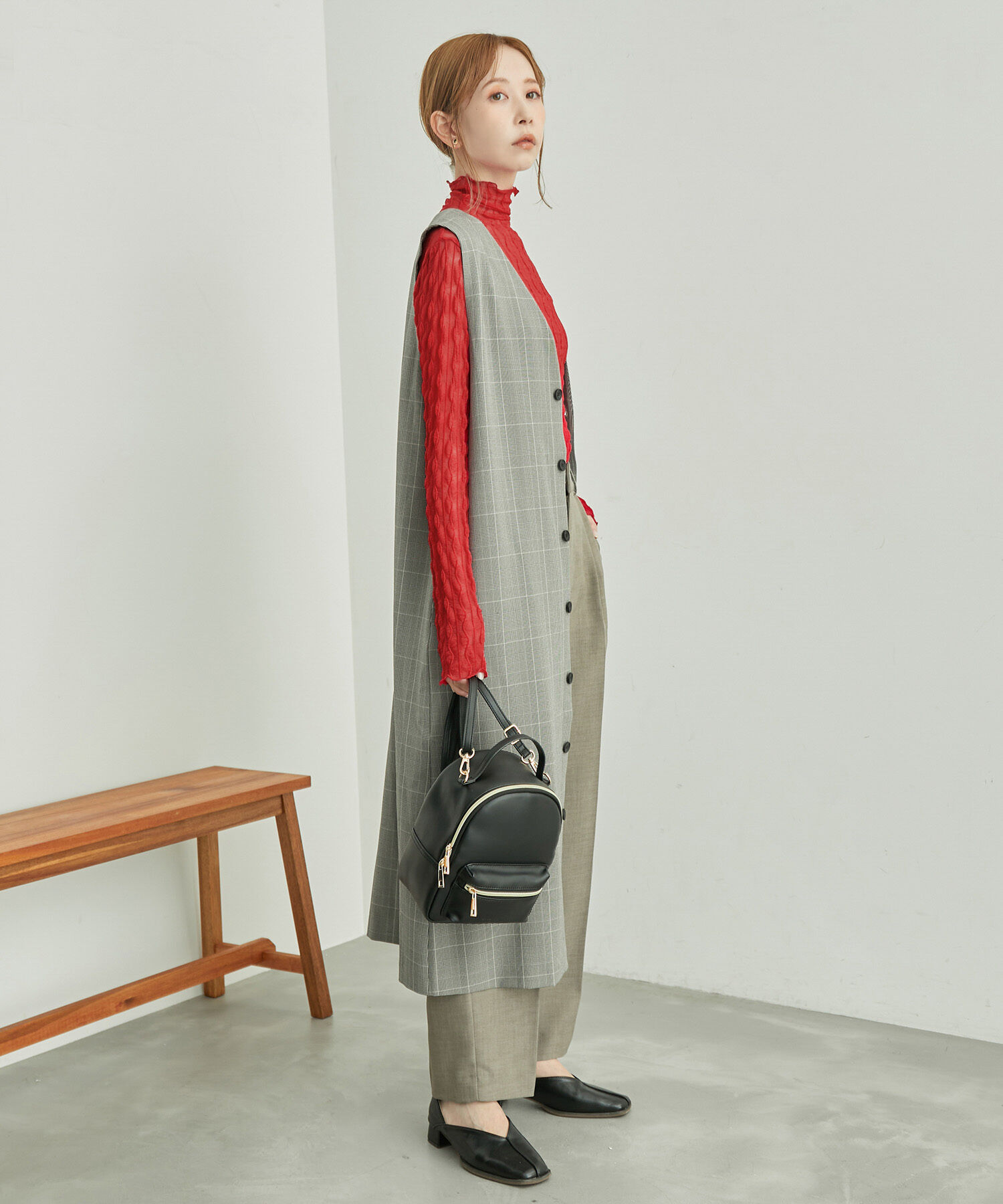 Rope&rsquo;Picnic「シアージャガードタートル」|Tシャツ・カットソー|