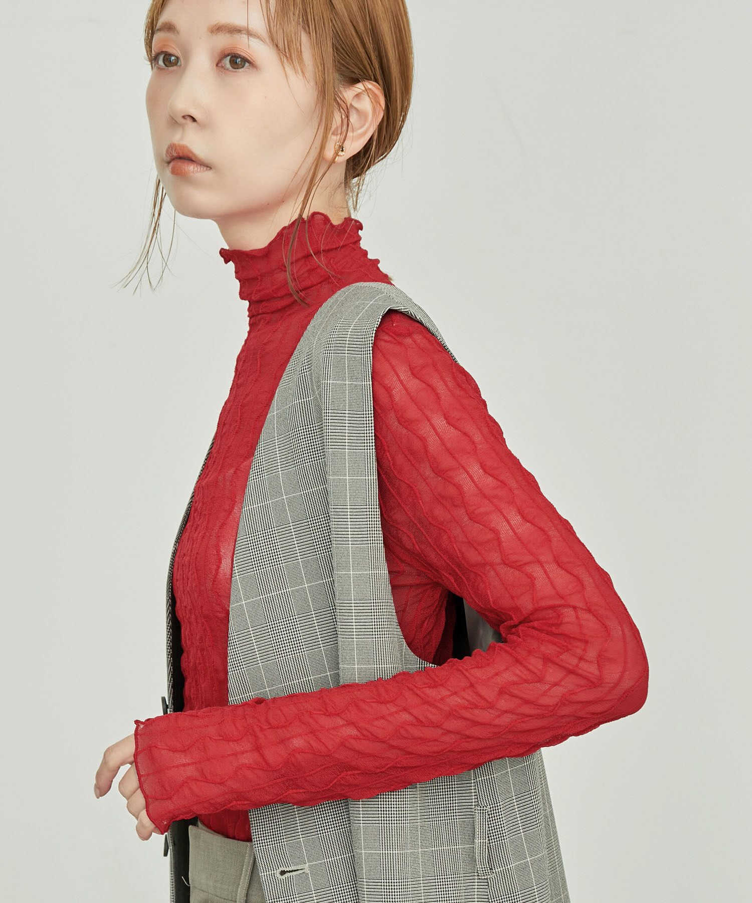 Rope&rsquo;Picnic「シアージャガードタートル」|Tシャツ・カットソー|