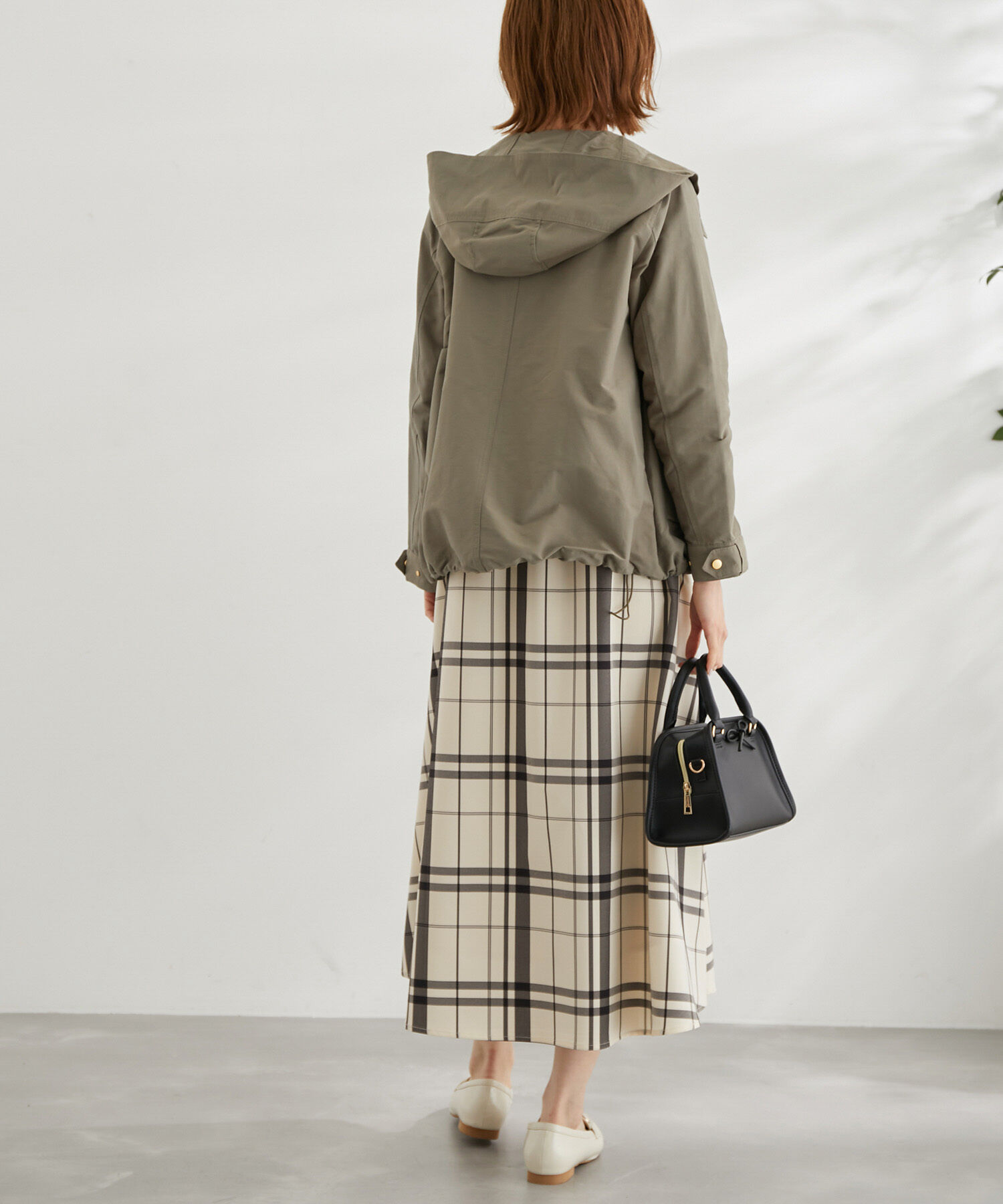 Rope&rsquo;Picnic「チェックボリュームスカート」|スカート|