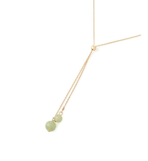 ROPE PICNIC PASSAGE「天然石トップラリエットネックレス」|ネックレス|