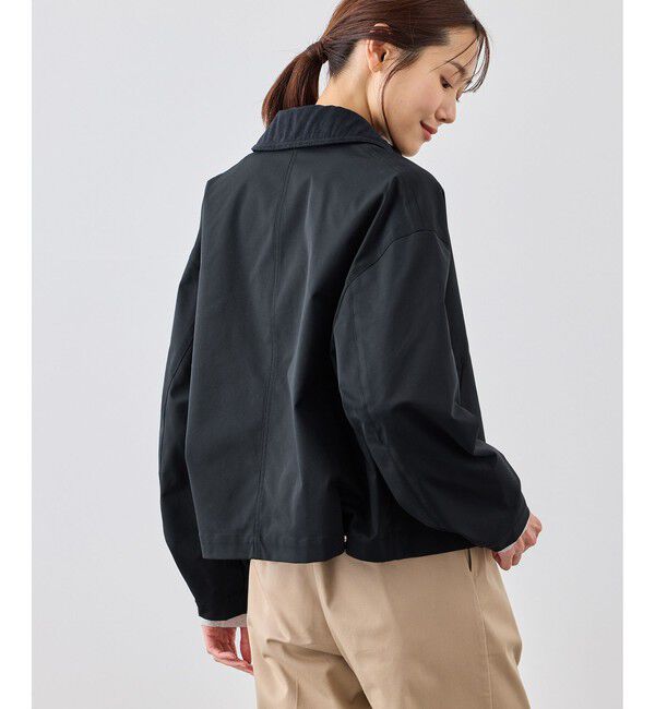 Rope&rsquo;Picnic「配色フィールドジャケットブルゾン」|ブルゾン・スタジャン|