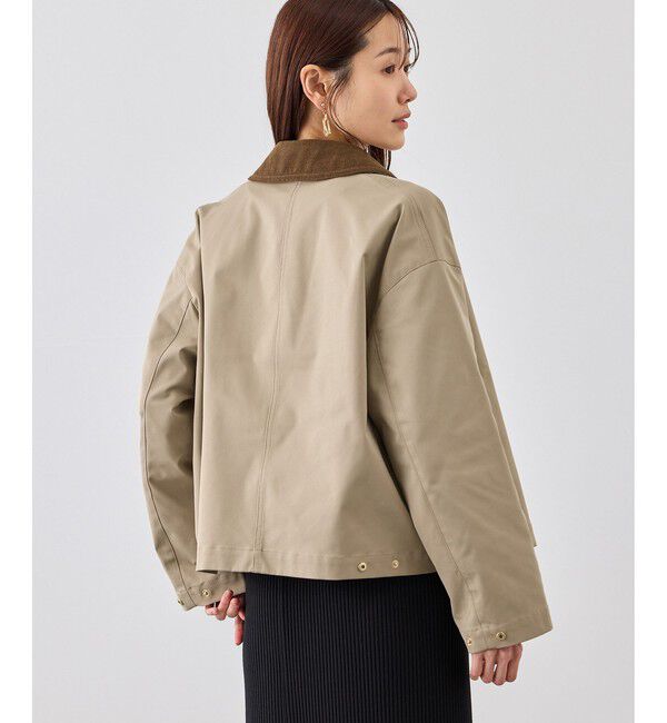 Rope&rsquo;Picnic「配色フィールドジャケットブルゾン」|ブルゾン・スタジャン|