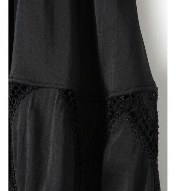 ADAM ET ROPE'「【EMOELLE】エンブロイダリーレーススカート」|スカート|