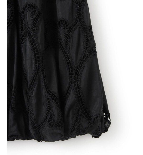 ADAM ET ROPE'「【EMOELLE】エンブロイダリーレーススカート」|スカート|