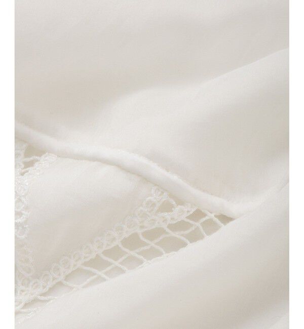 ADAM ET ROPE'「【EMOELLE】エンブロイダリーレーススカート」|スカート|