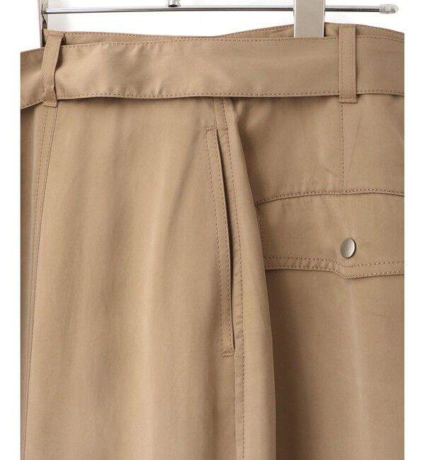 ADAM ET ROPE'「【サステナブル】キュプラカーゴスカート」|スカート|