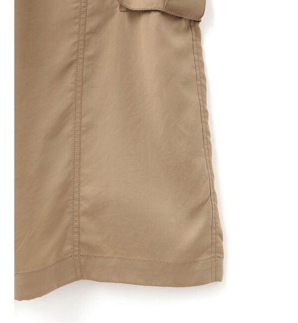 ADAM ET ROPE'「【サステナブル】キュプラカーゴスカート」|スカート|