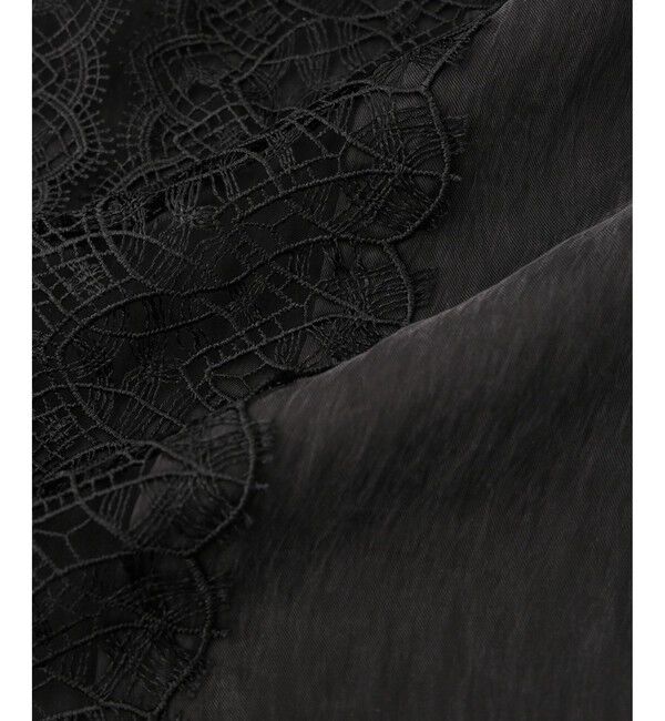 ADAM ET ROPE'「【サステナブル】レースワンピーススカート」|スカート|