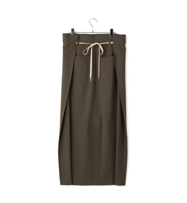 ADAM ET ROPE'「ドロストリーンスカート」|スカート|