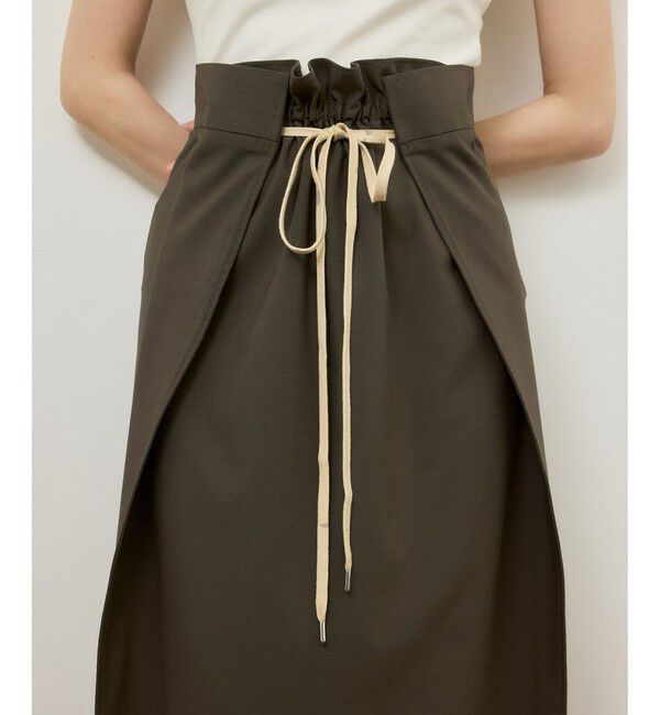 ADAM ET ROPE'「ドロストリーンスカート」|スカート|