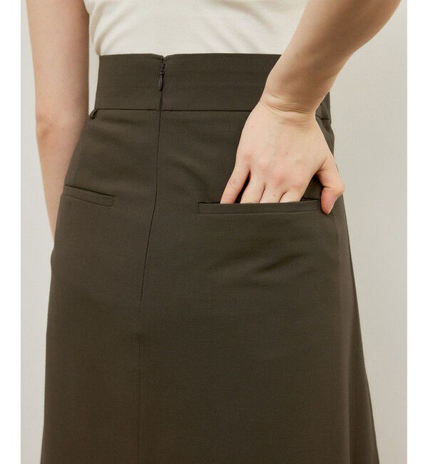 ADAM ET ROPE'「ドロストリーンスカート」|スカート|