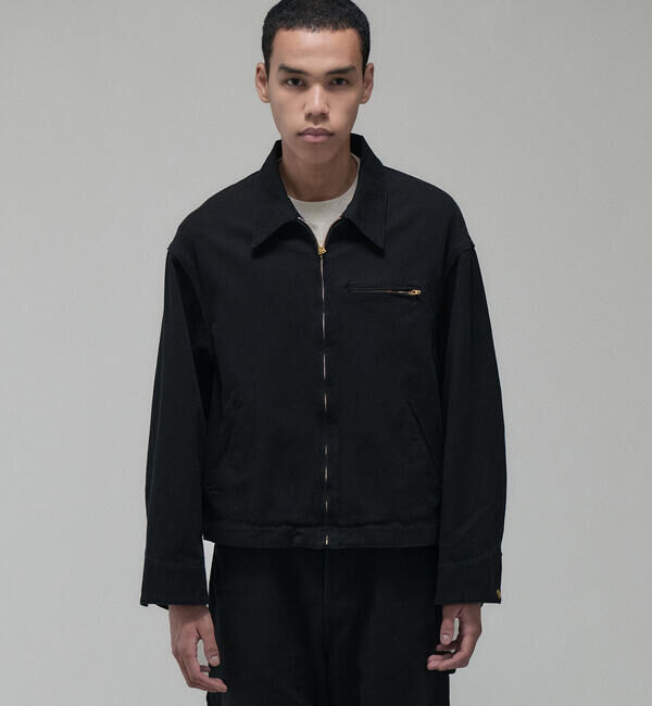  「SCYE BASICS | 〈別注〉 ストレッチコットンダックショートジャケット MEN」|ブルゾン・スタジャン|