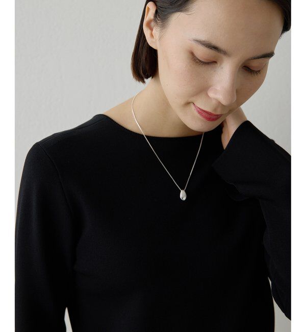 Hoaw.「【Hoaw.】ドロップロングネックレス」|リング|