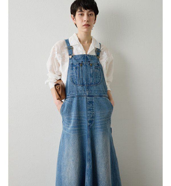  「オーバーオールスカート」|ワンピース|