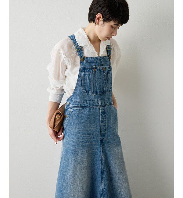  「オーバーオールスカート」|ワンピース|