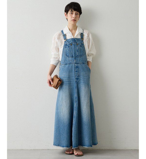  「オーバーオールスカート」|ワンピース|