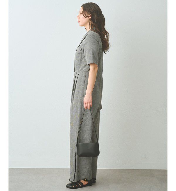  「コットンリネンオールインワン」|ワンピース|