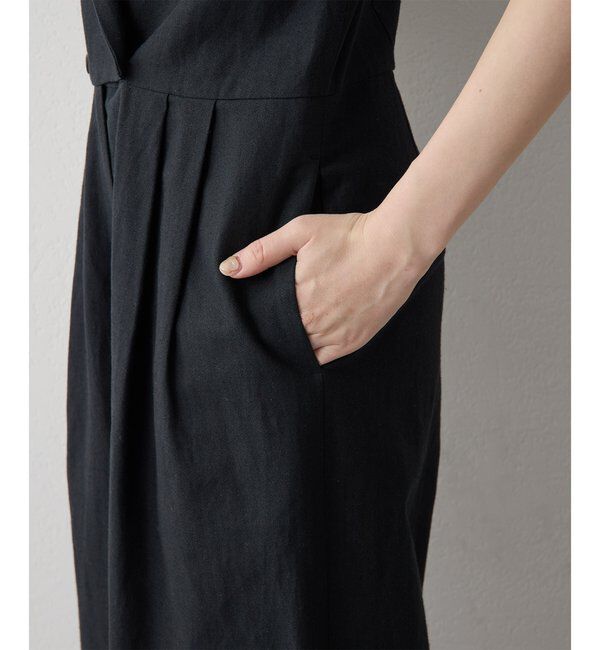  「コットンリネンオールインワン」|ワンピース|