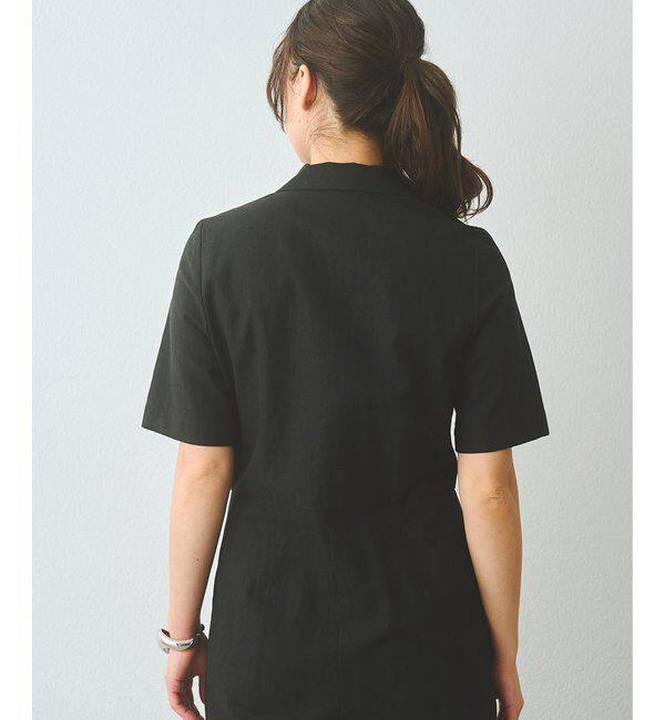  「コットンリネンオールインワン」|ワンピース|