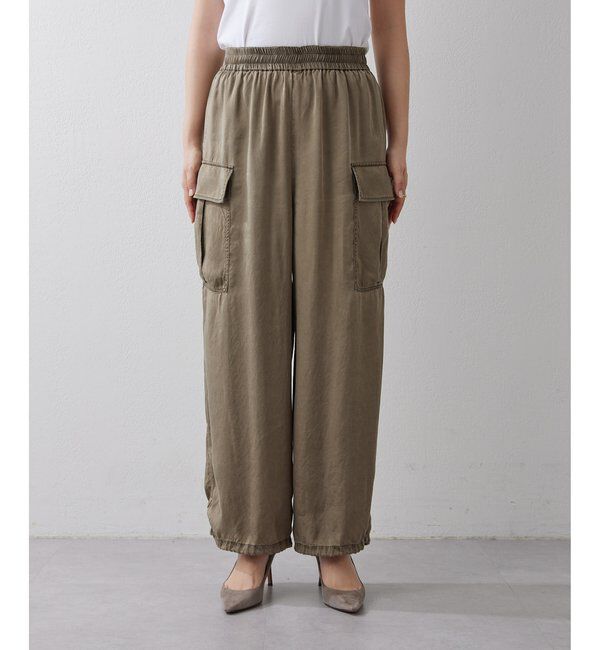 Drawing Numbers「【Drawing Numbers】ピグメントキュプラカーゴパンツ」|チノ|