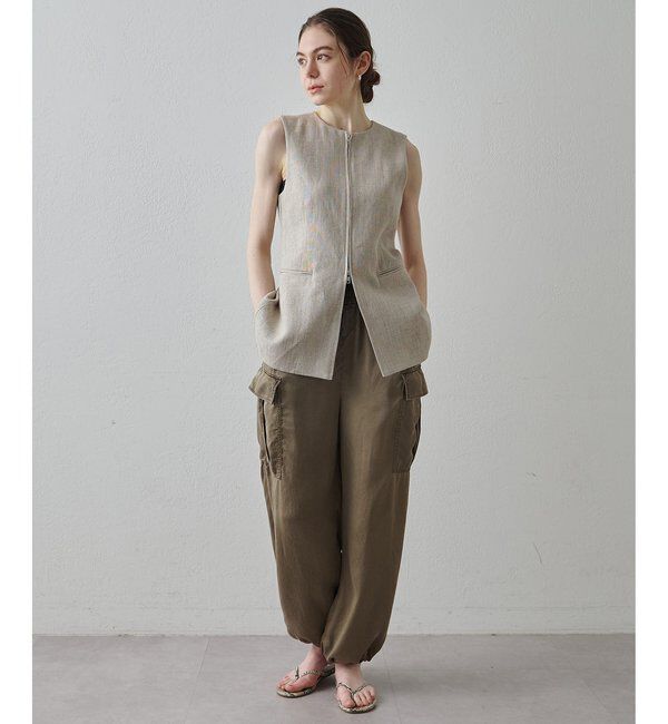 Drawing Numbers「【Drawing Numbers】ピグメントキュプラカーゴパンツ」|チノ|