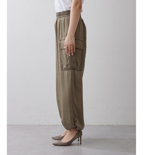 Drawing Numbers「【Drawing Numbers】ピグメントキュプラカーゴパンツ」|チノ|